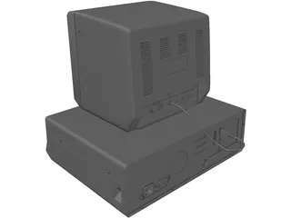 Computer 3D Model