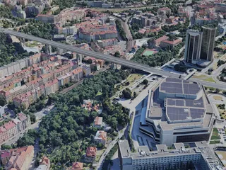 Prague City, Czechia (2023) 3D Model