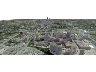 Omaha City 3D Model