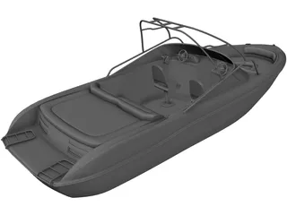 Sea Chaser Boat 3D Model