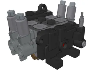 Hydraulic Parker P70-GEN2-2ECS 3D Model