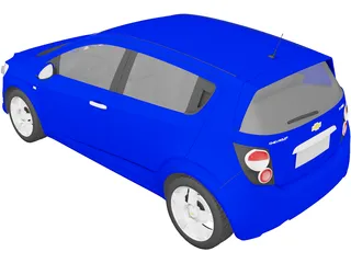 Chevrolet Aveo (2012) 3D Model
