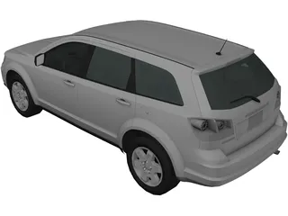 Dodge Journey (2012) 3D Model