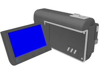 Compact Camcorder 3D Model