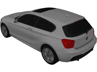 BMW M135i F21 (2012) 3D Model