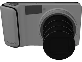 Samaung Galaxy Photo Camera 3D Model