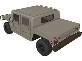 Hummer H1 3D Model