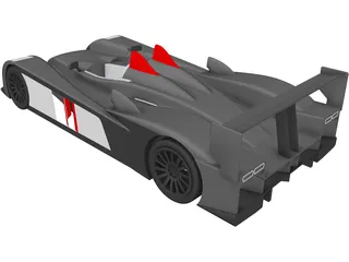 Audi R10 TDi Le Mans 3D Model