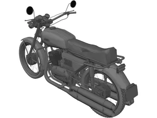 Java 350 3D Model