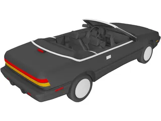 Chrysler Lebaron Convertible (1993) 3D Model