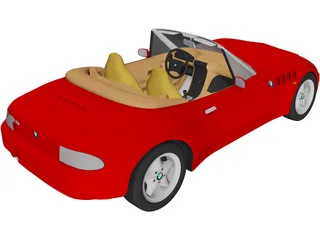 BMW Z3 (1997) 3D Model