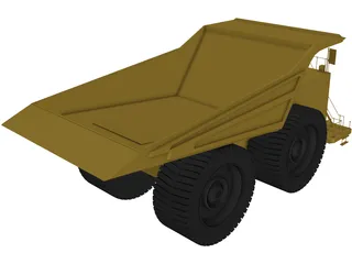 Mining Truck 3D Model