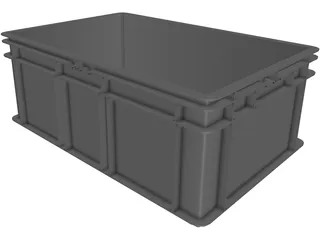 Plastic Box 3D Model