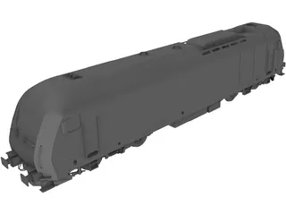 ER20 Locomotive 3D Model