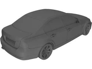 BMW 330 Sedan 3D Model