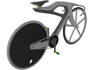 Road Bike Concept 3D Model