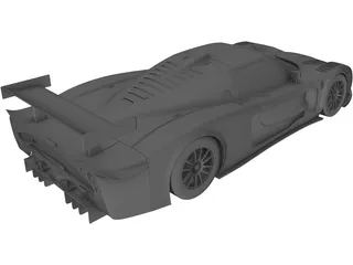 Maserati MC12 (2005) 3D Model