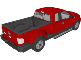Ford F150 Pickup 3D Model