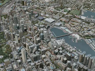 Sydney City, Australia (2020) 3D Model