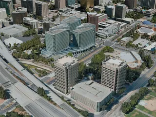 San Jose City, USA (2020) 3D Model