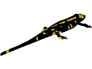 Salamandra 3D Model