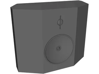 Rear Speaker Focal 800S 3D Model