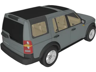 Land Rover Discovery 3 3D Model