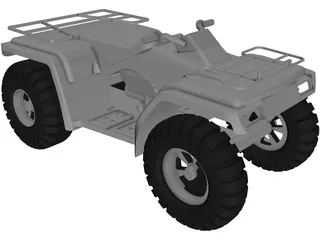 Honda Rancher 3D Model