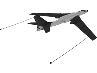 Xian H-6 3D Model