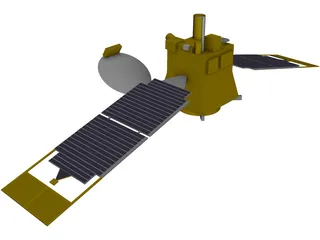 Mars Global Surveyor 3D Model