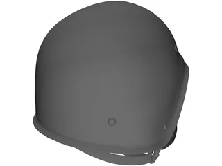 Gasmask with Helmet 3D Model