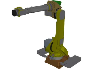 Fanuc M-710iC_50 Robot 3D Model