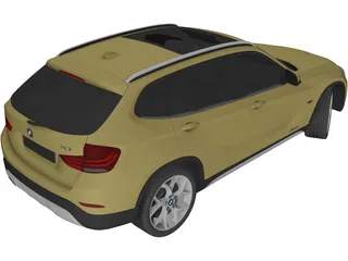 BMW X1 (2013) 3D Model