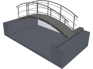 Bridge Pool 3D Model