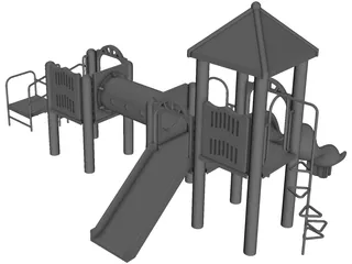 Children Playground 3D Model