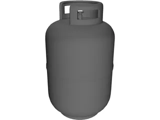 Gas Tank 3D Model