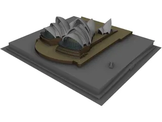 Sydney Opera House 3D Model