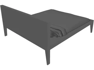 Alicudi Bed 3D Model