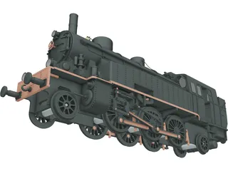 VLC75 Locomotive 3D Model