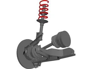 Suspension Front 3D Model