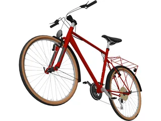 Bike Touring 3D Model