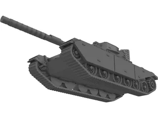 Centurion Mark V 3D Model