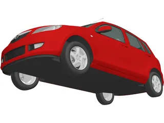 Mazda 2 (2003) 3D Model
