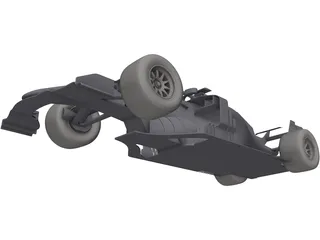 Mercedes Formula One 3D Model