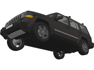 Jeep Commander 3D Model