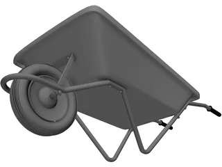Wheelbarrow 3D Model