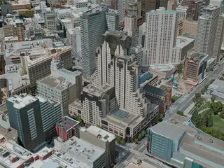 San Francisco City, USA (2020) 3D Model
