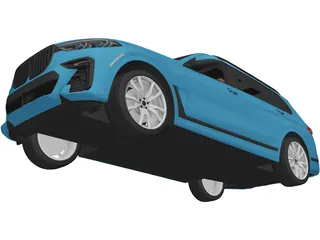 BMW X7 (2021) 3D Model