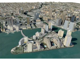 Miami City 3D Model