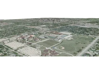 Topeka City 3D Model